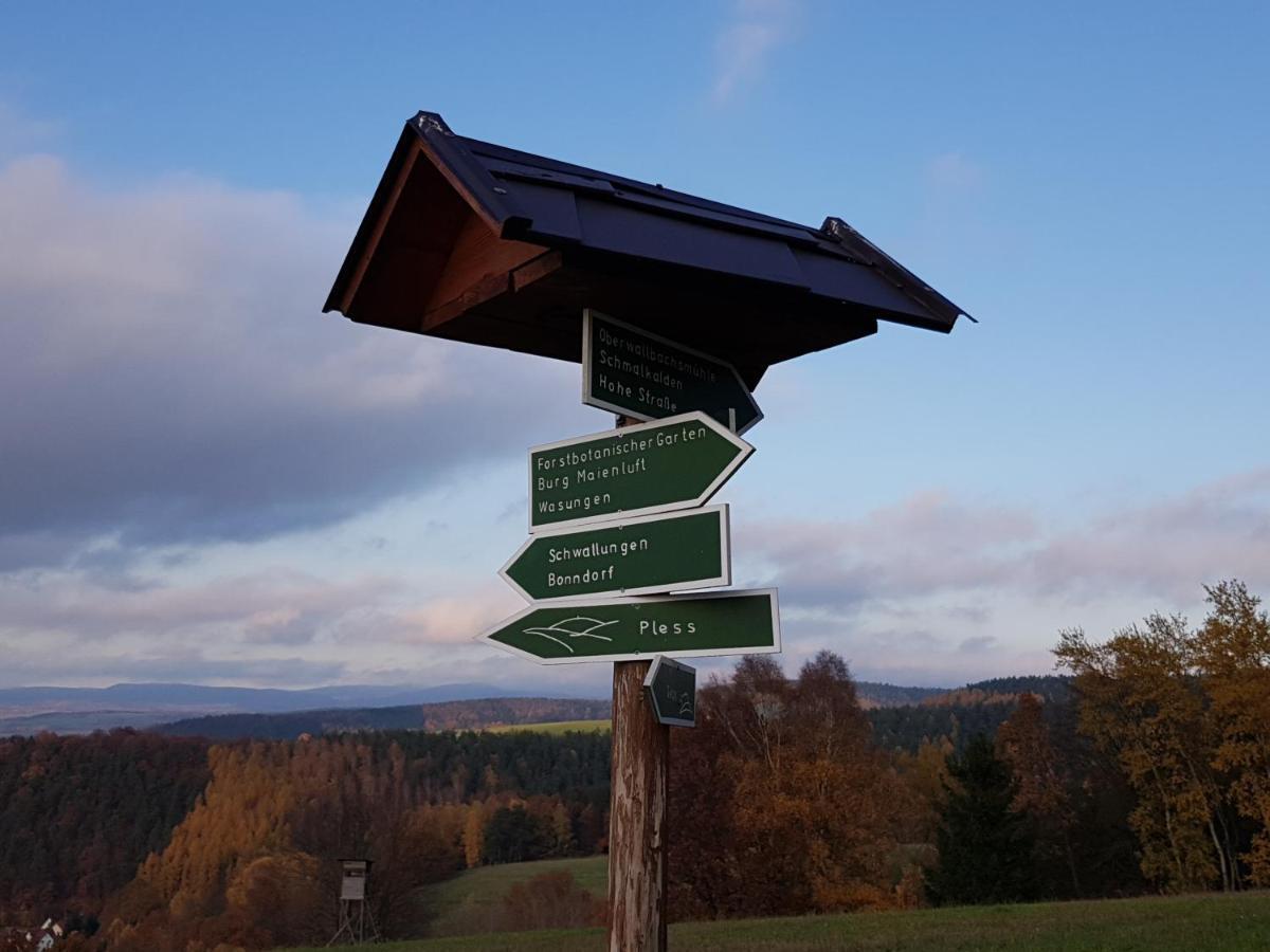 Ferienwohnung Bonndorf Wasungen Bagian luar foto